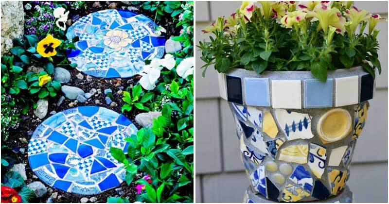 18 Stunning DIY Mosaic Ideas For Garden