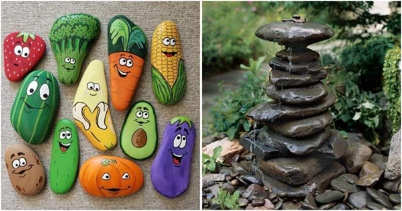 19 Lovely And Creative Diy Rock Projects For Your Garden