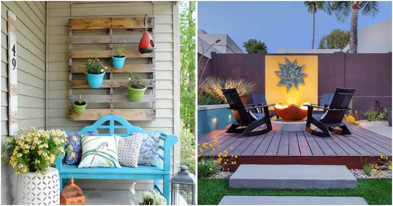 26 Beautiful Outdoor Wall Decor Ideas