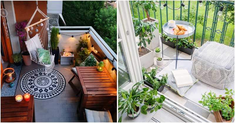 24 Charming and Cozy Balcony Garden Ideas For Your Apartment