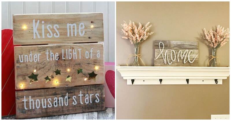 20 Creative and Easy DIY Pallet Sign Projects