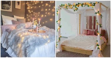 20 String Light Ideas For Your Bedroom