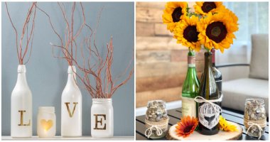 Awesome DIY Bottle Projects To Decorate Your Home