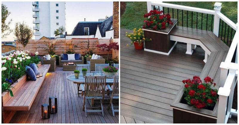 Shimmering Deck Bench Ideas For Your Outdoor Space