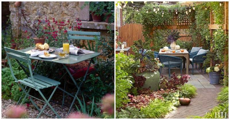25 Spectacular Garden Dining Space Ideas