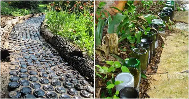 19 creative garden projects with bottles