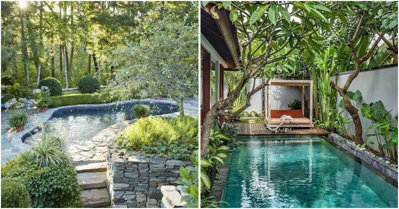 28 Appealing Swimming Pool Landscaping Ideas