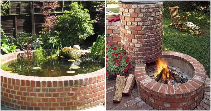 18 Easy and Fun DIY Brick Projects In Your Garden