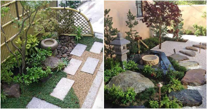 21 Small Japanese Gardens For Front Yards Landscape Design With Peaceful and Harmonious Natural Arts