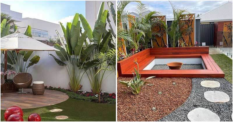 20 Inspiring Tropical Backyard Ideas
