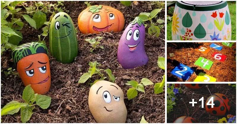 18 Creative DIY Kid-Friendly Garden Projects