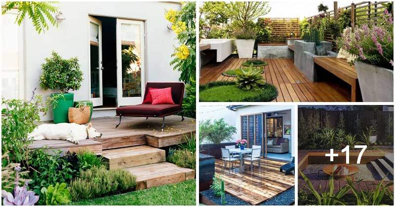 21 Shimmering Deck Designs For Small Space