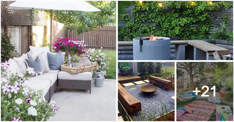 25 Striking Garden Seating Ideas To Spruce Up Your Outdoor Space More Dreamy