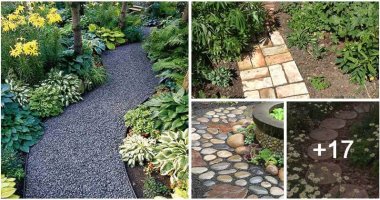 21 Inspiring Garden Path Ideas Made Out Of Natural And Recycled Materials