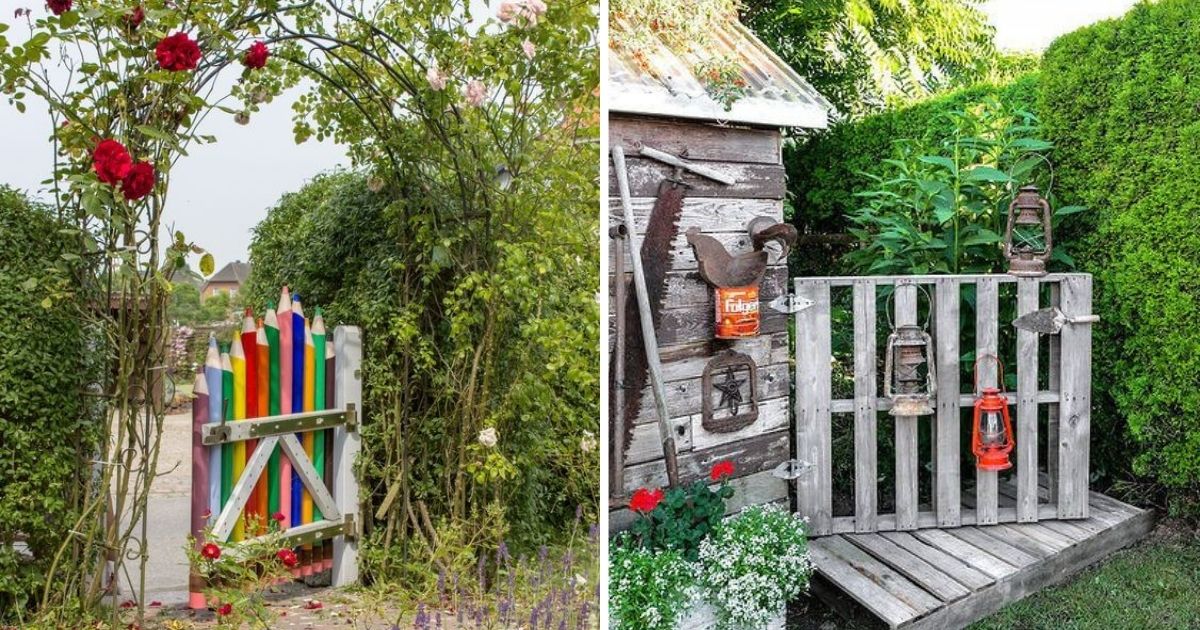 15 DIY Garden Gate Ideas To Jazz Up Your Landscaping