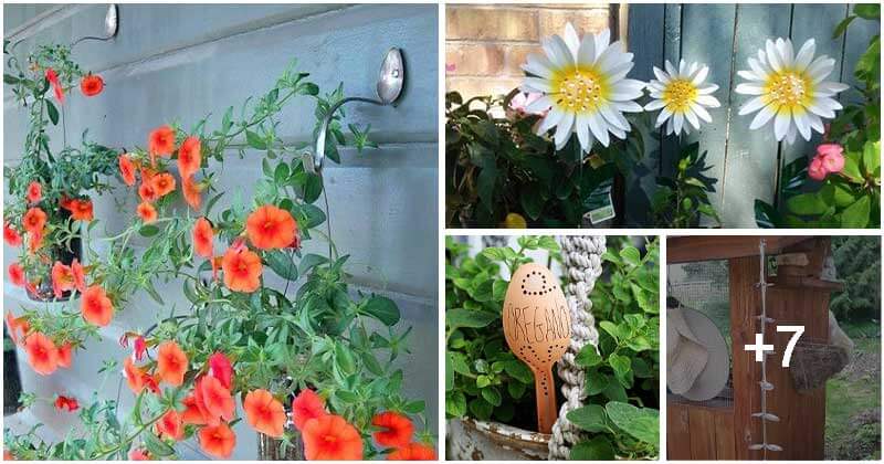 Creative Old Spoon Projects For Your Garden