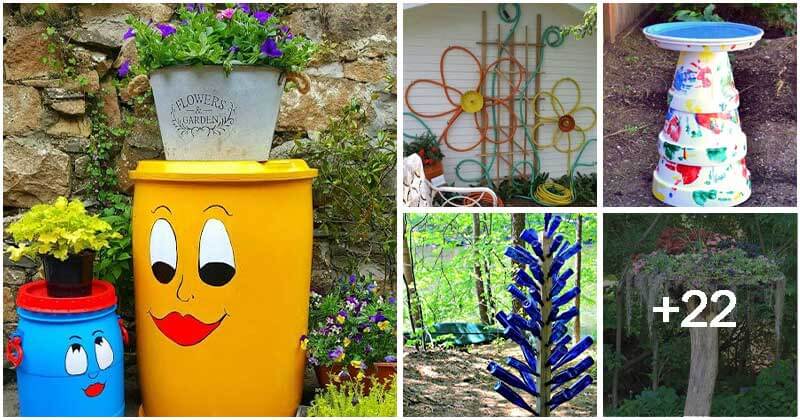 27 Easy DIY Garden Art Ideas