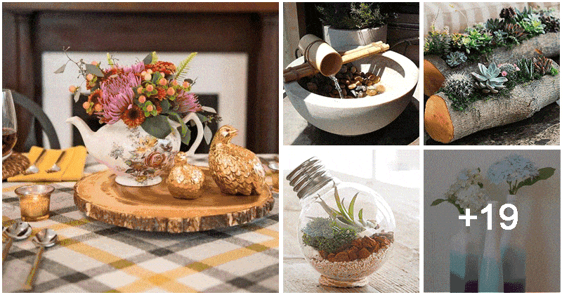 24 Easy DIY Ideas To Place On Tabletop