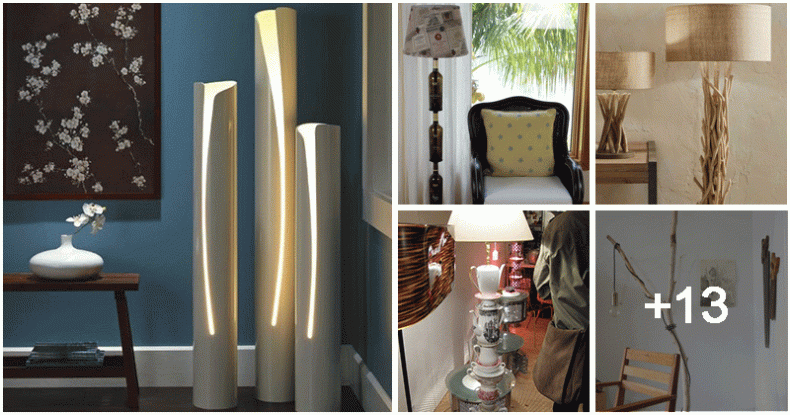 Brilliant DIY Floor Lamp Ideas
