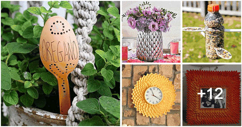 17 Creative Plastic Spoon Craft Ideas For Home And Garden