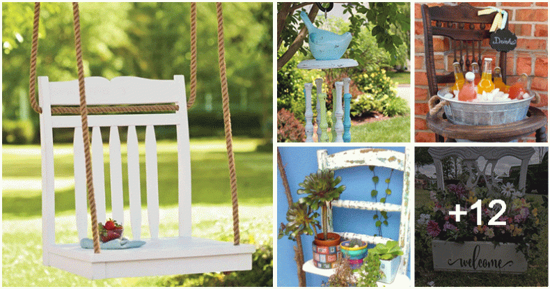 Old Chair Garden Ideas