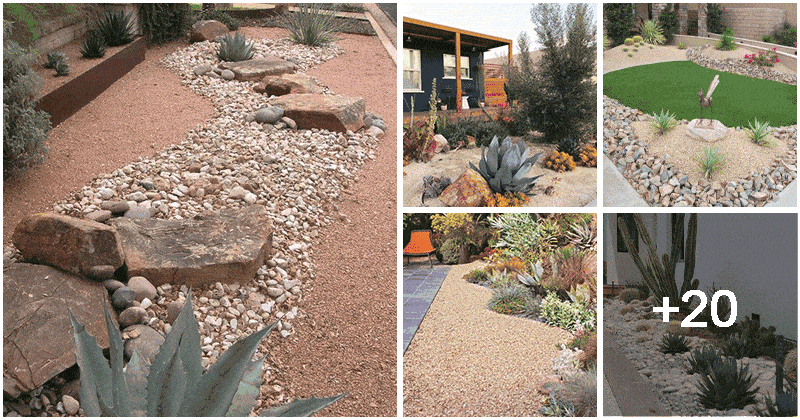 Front Yard Desert Landscaping Ideas, Simple Front Yard Desert Landscaping Ideas