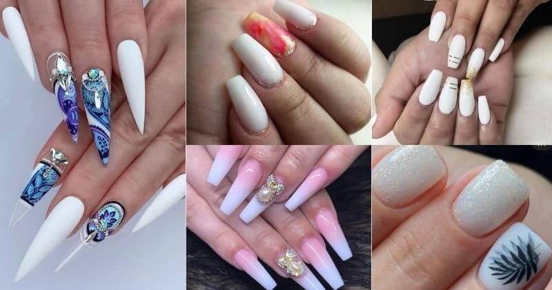 Top 25 White Nails Ideas For Multiple Occasions