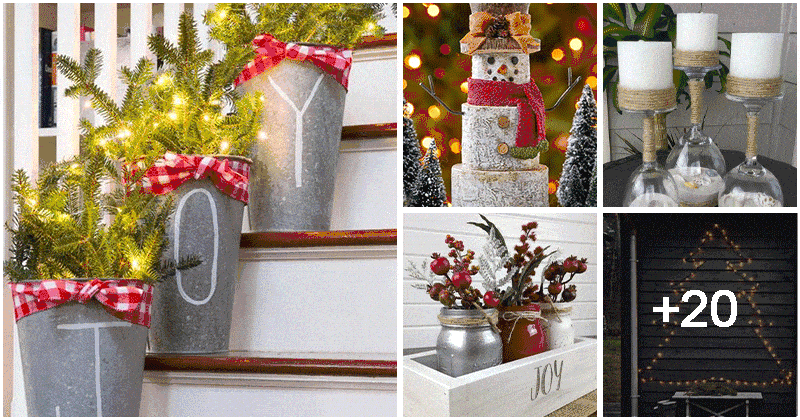 25 Simple Holiday Decoration Ideas