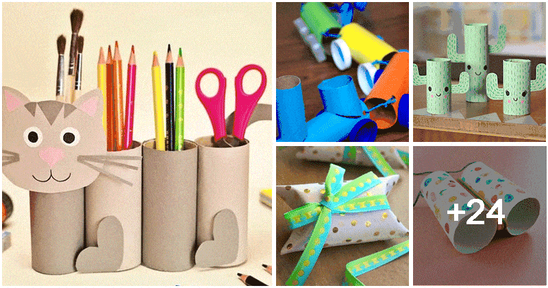 29 Lovely Toilet Paper Roll Craft Ideas To Do With Your Kids