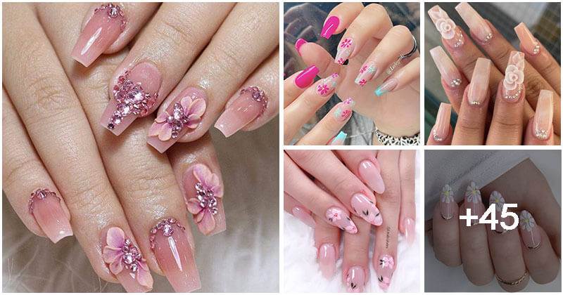 50 Blooming Flower Nail Ideas For Pretty Girls