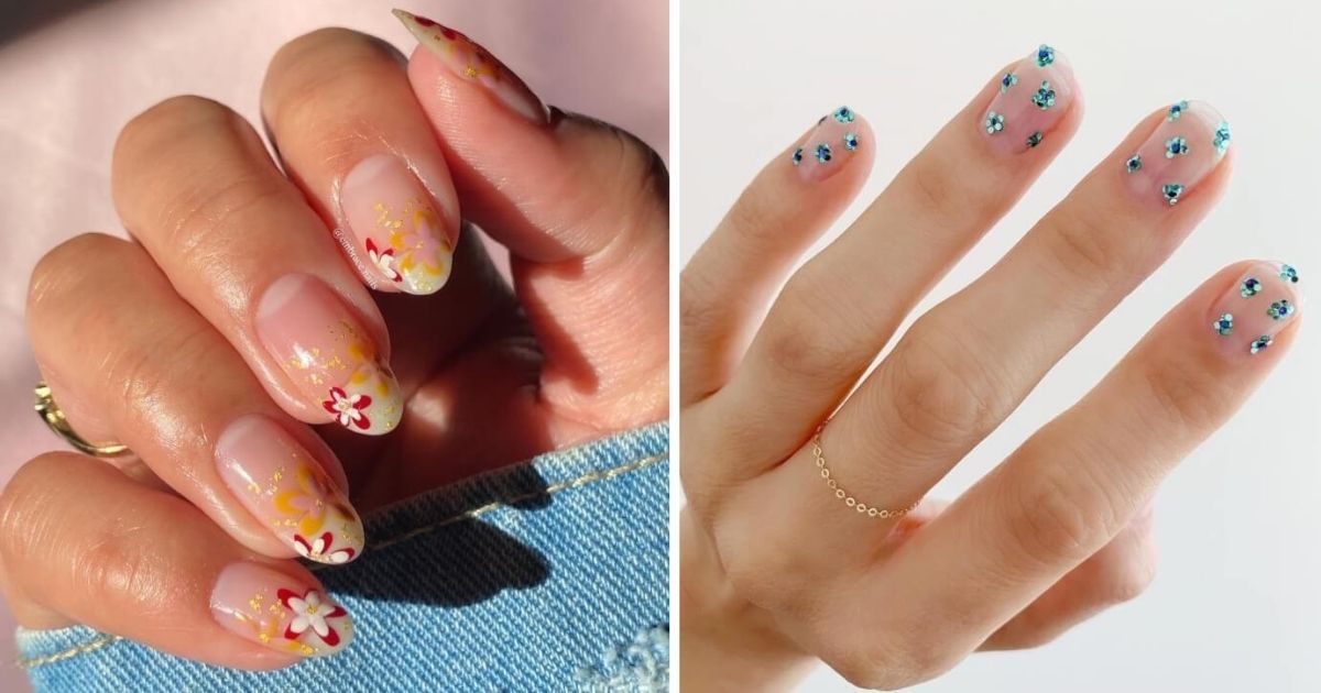50 Blooming Flower Nail Ideas For Pretty Girls