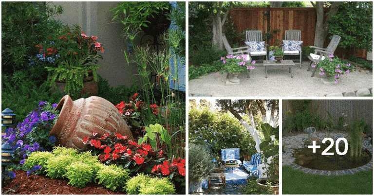 26 Striking Garden Corner Landscaping Ideas