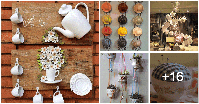 21 Amazing Teacup Craft Ideas