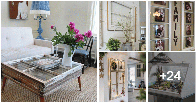 Snapshot of Diy Home Decor Ideas Using Vintage Windows In Small Apartments