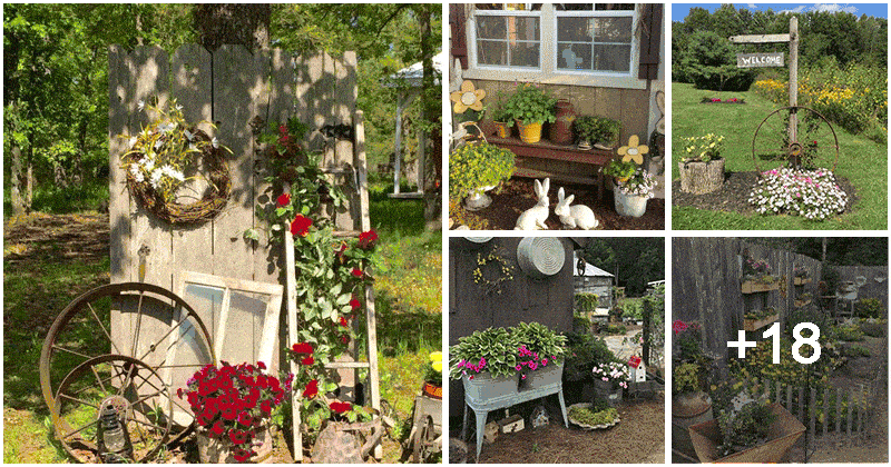 23 Spring Garden Decoration Ideas