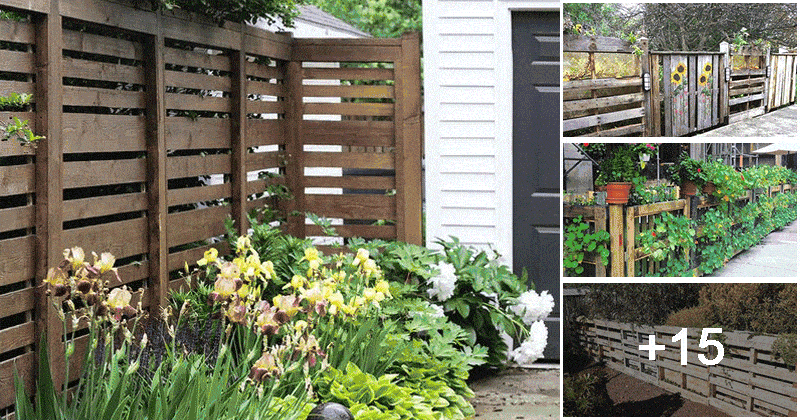 19 Impressive Diy Pallet Fence Ideas - 123