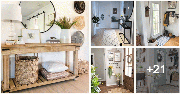 26 Attractive Entryway Decoration Ideas