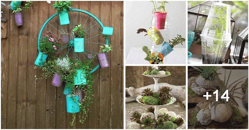 19 Cool and Fun Planter Craft Ideas