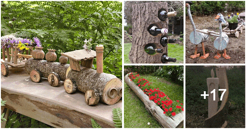 20 Cool Projects That You Can Make From Old Tree Stumps