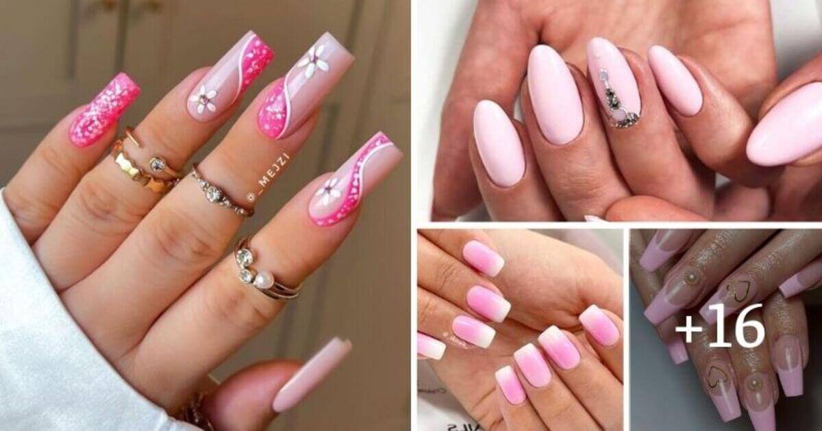 20+ Pink Nail Designs That You Definitely Have To Save