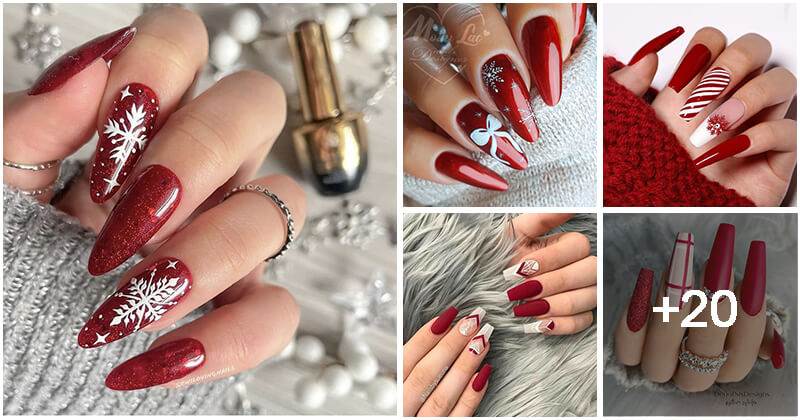 Find Out 20 Red Long Acrylic Nails That Will Complement Your Sassy Personality