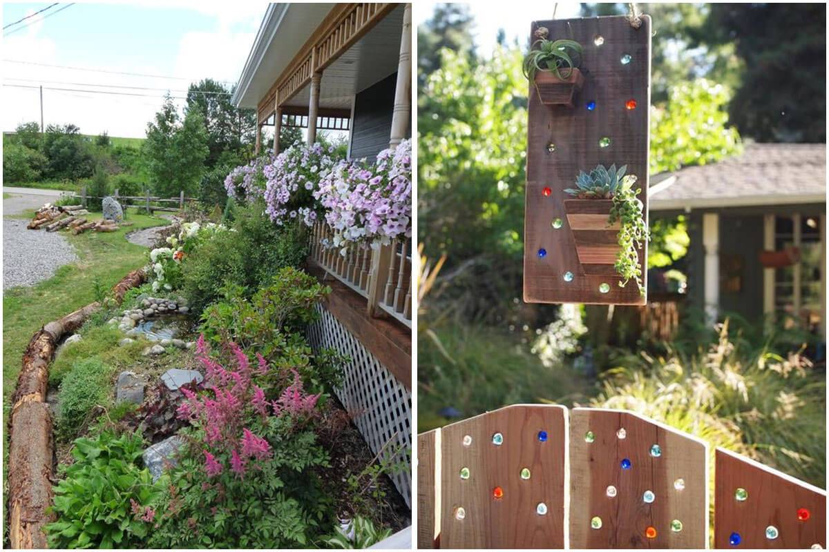 22 Diy Wood Piece Garden Projects - 141
