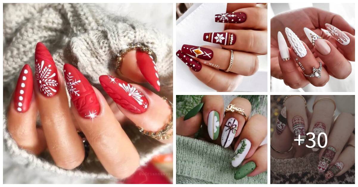 35 Breathtaking Christmas Nail Ideas To Inspire Your Festive Spirit