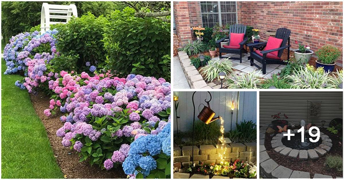 23 Shimmering Small Landscapes For Outdoor Entryway