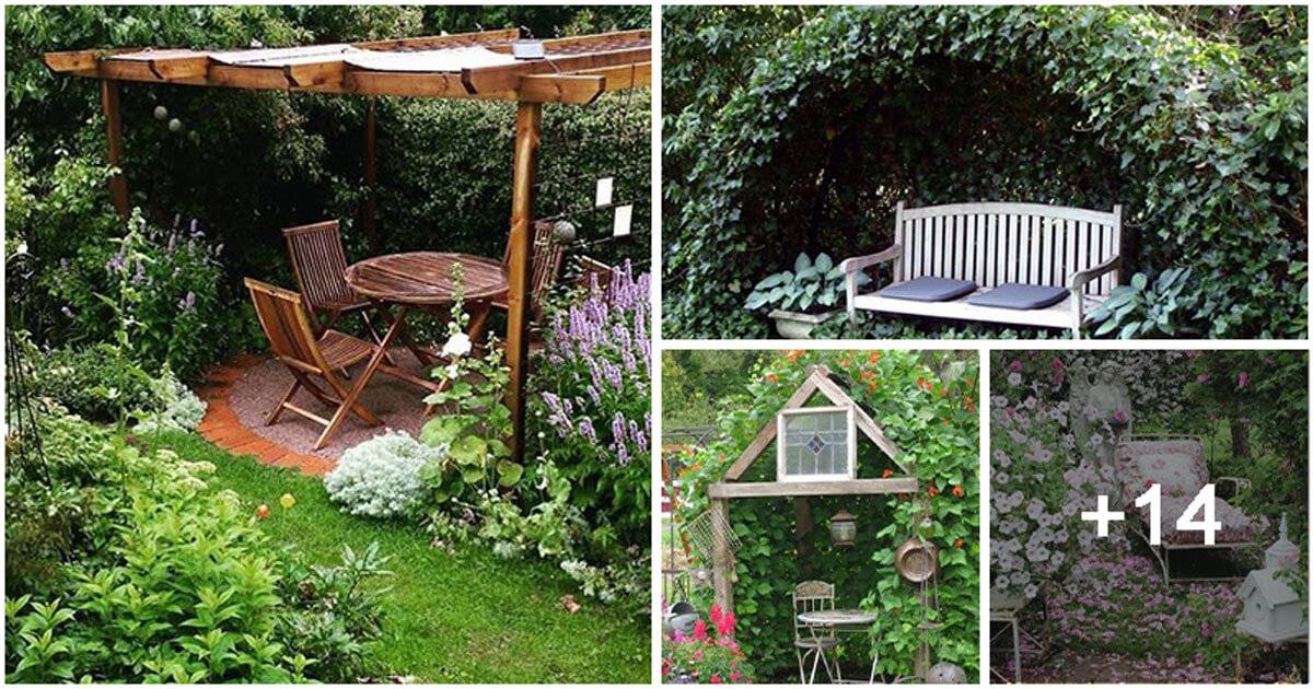 18 Stunning Small Hideaway Ideas In Your Garden