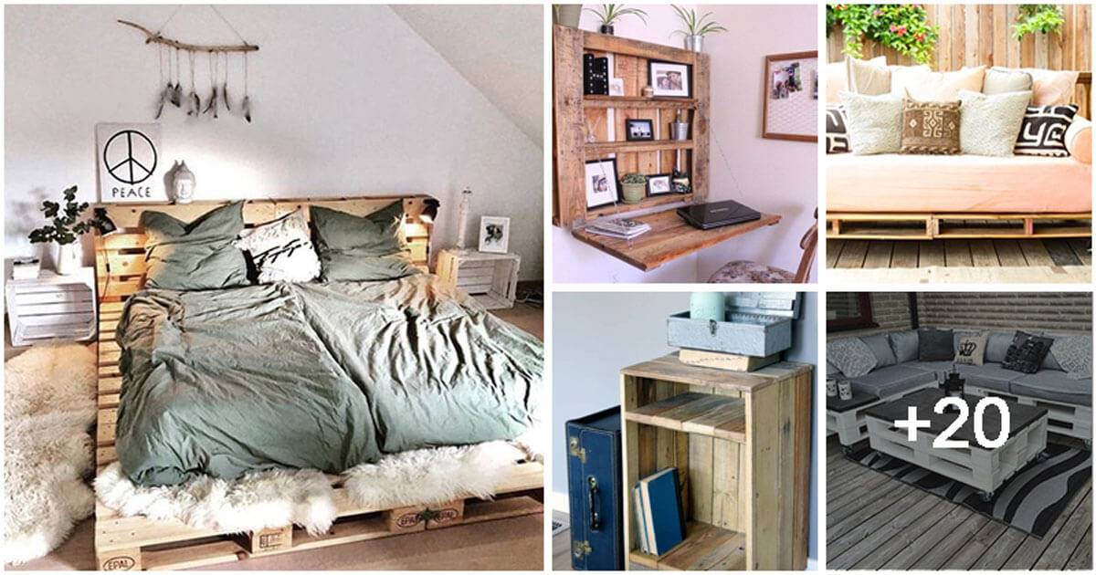 25 Amazing Pallet Furniture Ideas