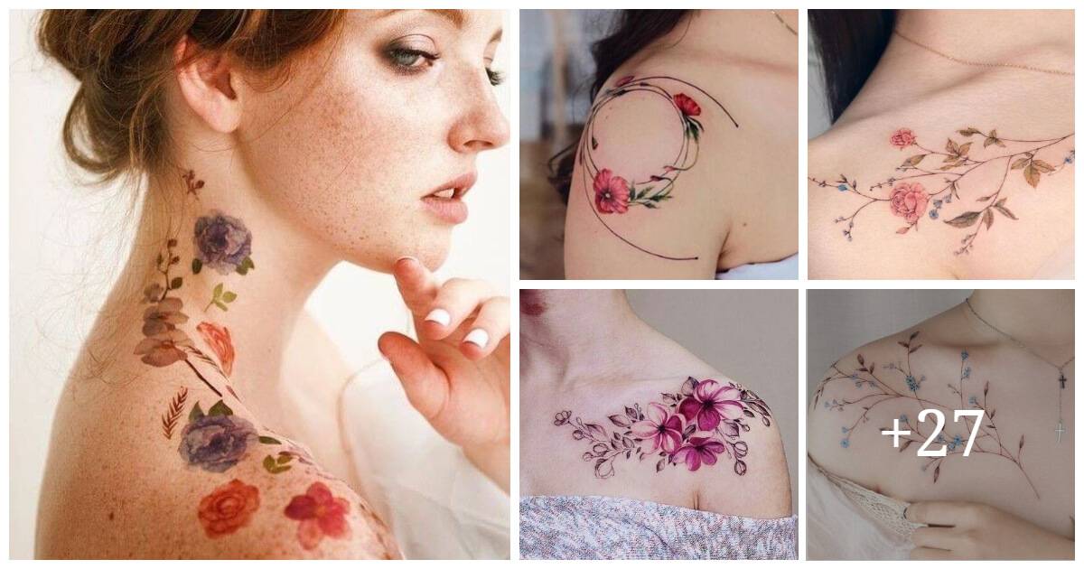 30 Gorgeous Shoulder Tattoos To Inspire Your Next Ink