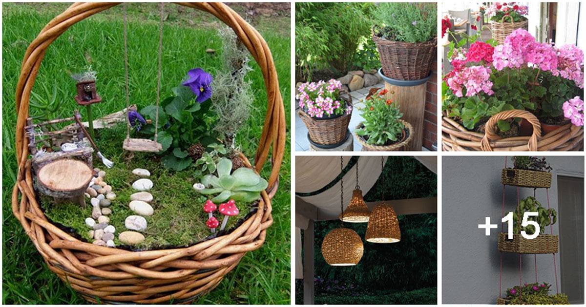 Easy Repurposed Basket Ideas You Can Make By Yourself
