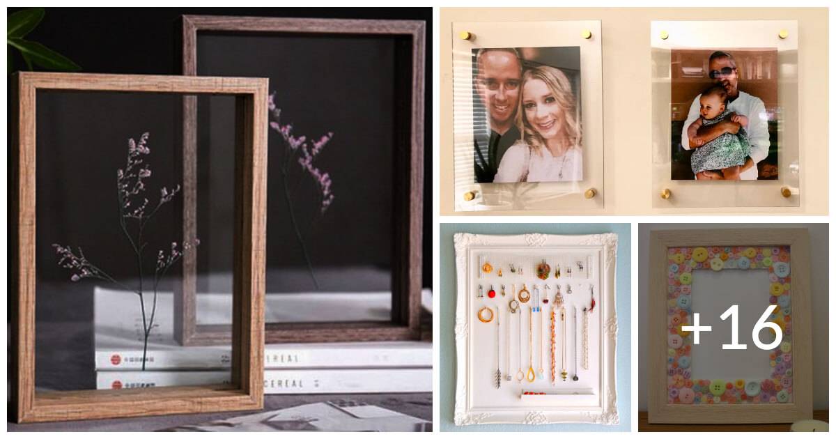 20 Creative DIY Picture Frame Ideas