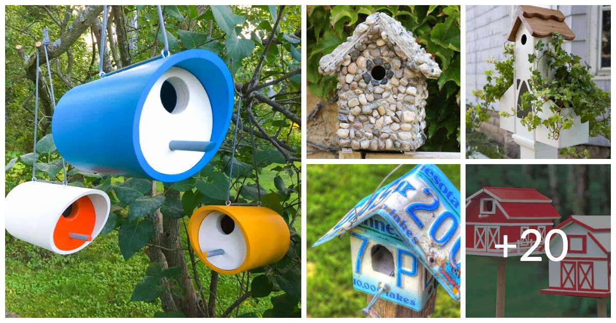 25 Birdhouse Ideas To Attract Bird Buddies To Your Garden